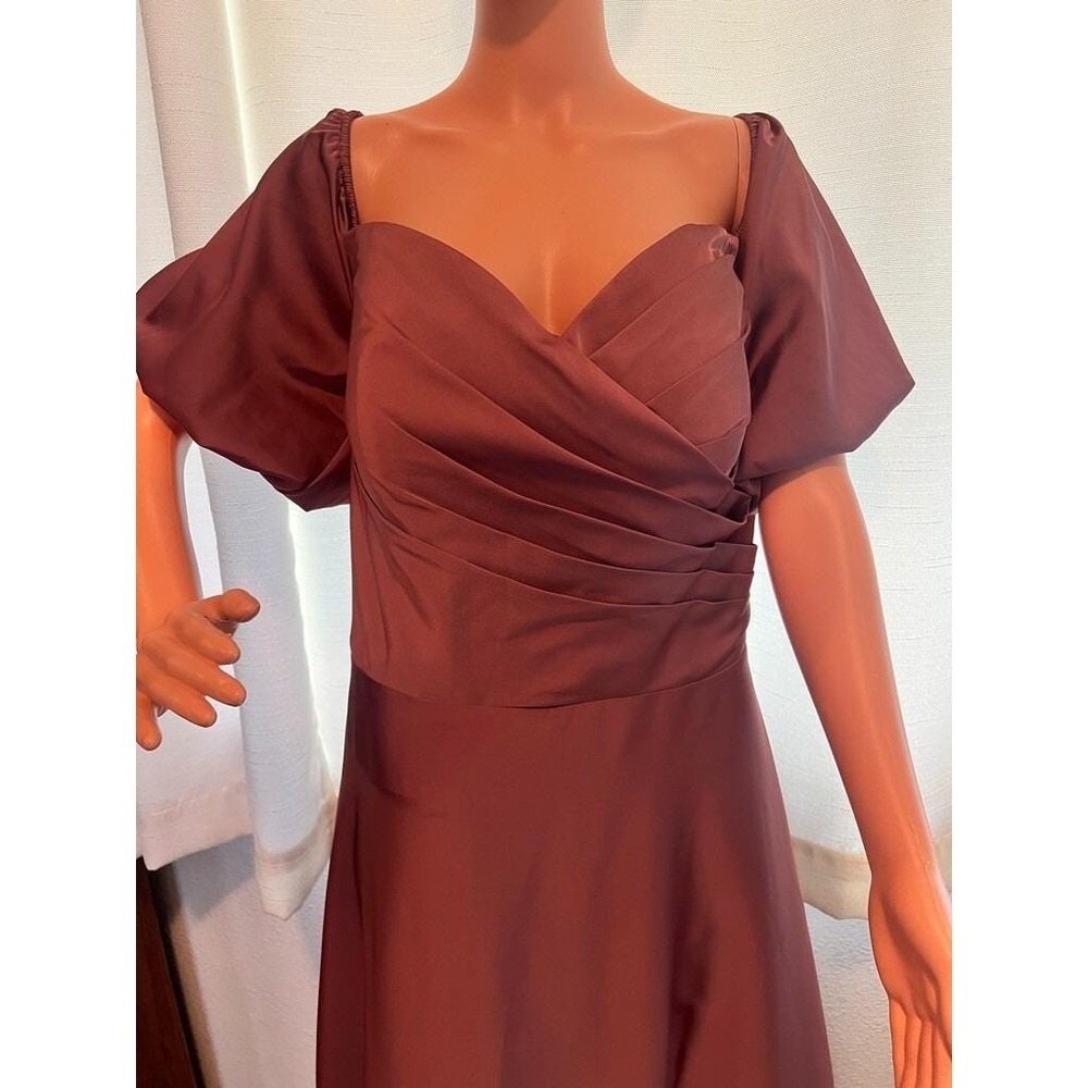 Off Shoulder Gown Cosplay Theater Regency Formal Dress Plus Size 2X approx Mauve - Picture 5 of 16